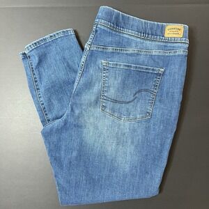 Signature By Levi Strauss Pull On Super Skinny Jeans Women's Size 20 Blue 2021